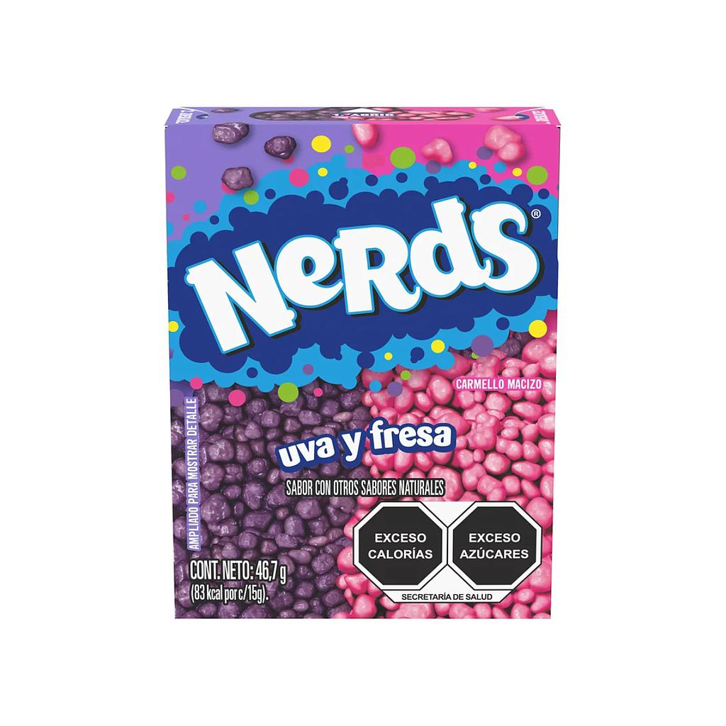 CARAMELOS NERDS GRAPE Y STRAWBERRY 46 GRAMOS