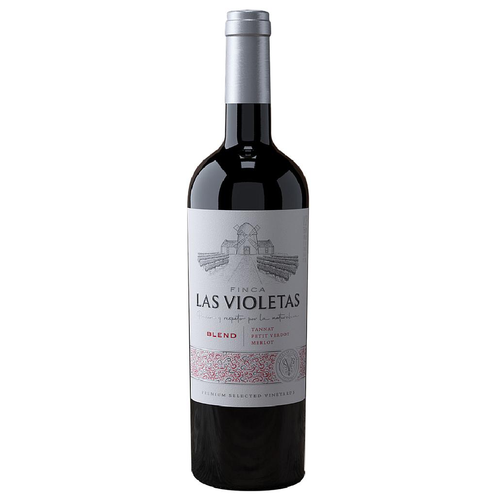 VINO FINCA LAS VIOLETAS TINTO BLEND TANNAT PETIT VERDOT MERLOT 750 ML