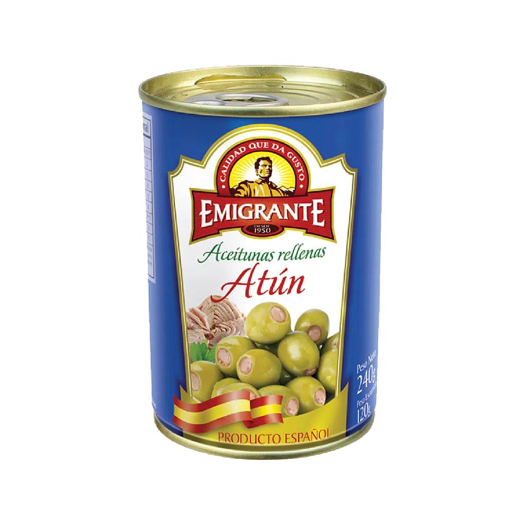 ACEITUNAS EL EMIGRANTE ATUN 240 GRAMOS