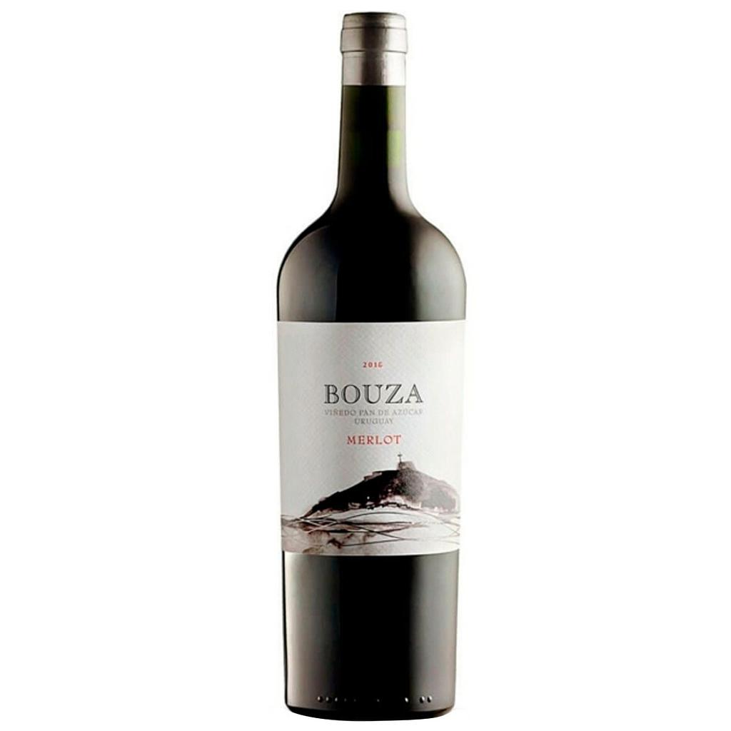 VINO BOUZA MERLOT PAN DE AZUCAR 750 ML