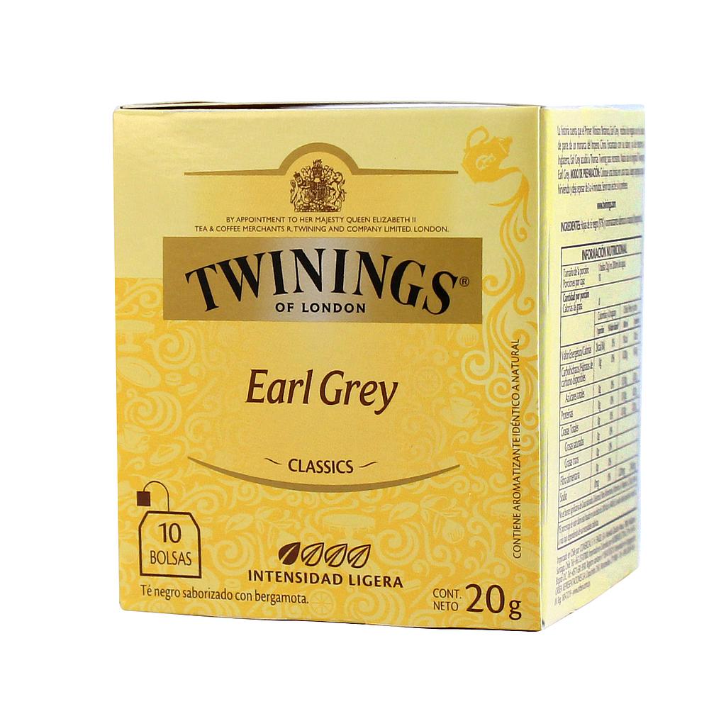 TE TWININGS EARL GREY 10 SOBRES