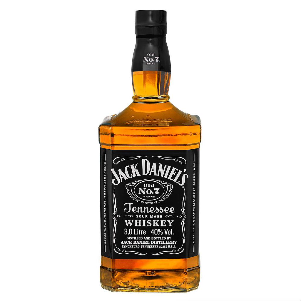 WHISKY AMERICANO JACK DANIEL'S 3 LITROS