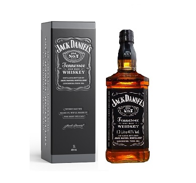 WHISKY AMERICANO JACK DANIEL'S LATA 1 LITRO